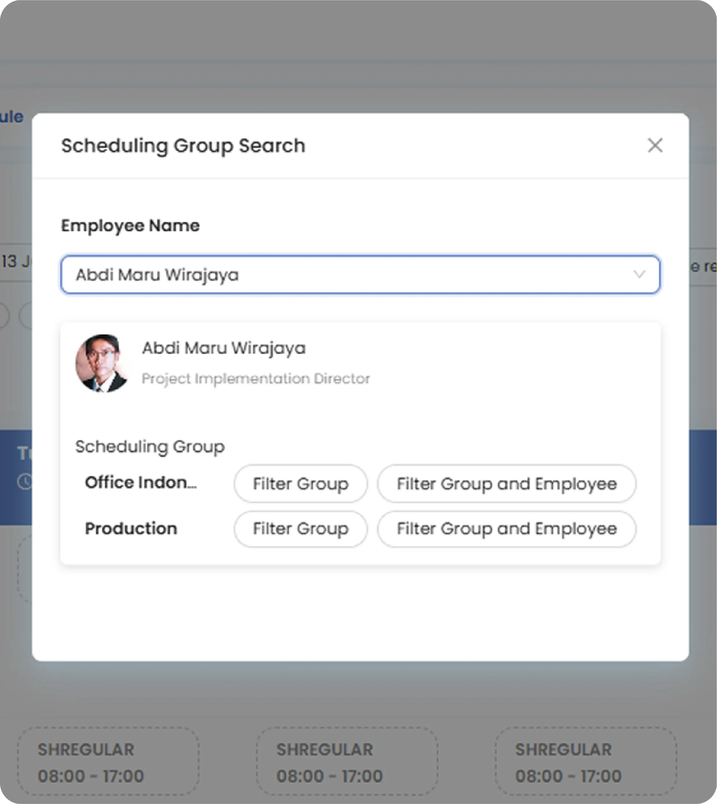 Schedule Across Roles and Shifts