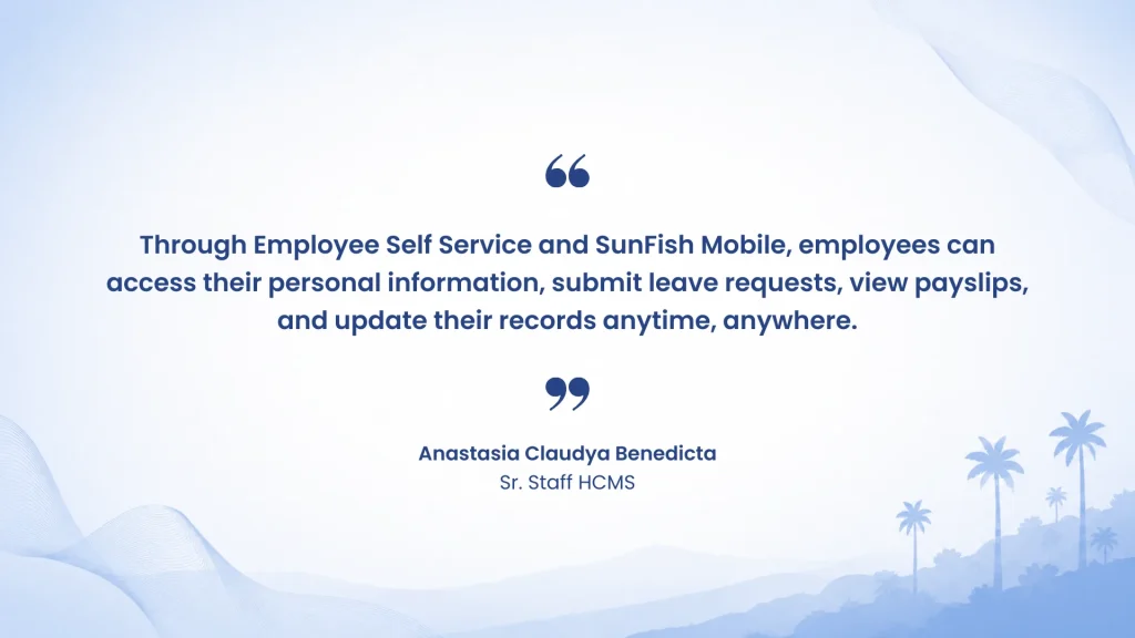 Eagle High Plantations employees access HR services through Employee Self-Service and SunFish Mobile